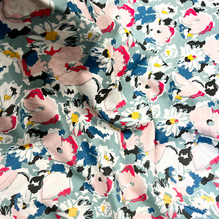 Botanical Flora - Cotton Lawn - Hollies Haberdashery UK
