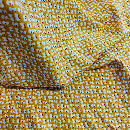 Buds Viscose | Mustard - ANA0119A