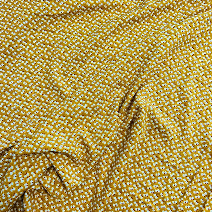 Buds Viscose | Mustard - ANA0119A