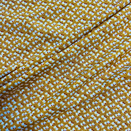 Buds Viscose | Mustard - ANA0119A