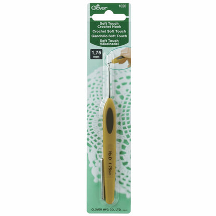 Clover Crochet Hook - Soft Touch - 1.75mm - CL1020