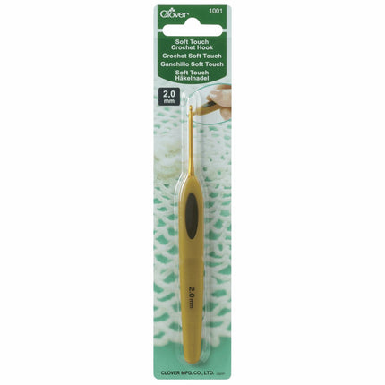 Clover Crochet Hook - Soft Touch - 2mm - CL1001