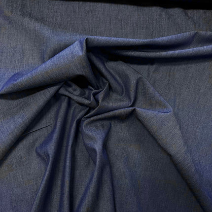 Cotton Chambray - Denim Blue - Hollies Haberdashery UK