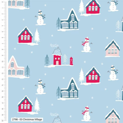 Craft Cotton Co - Christmas Post - Fat Quarter Pack (5) -