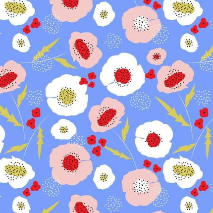 Craft Cotton Co - Poppy Fields - Blossom -