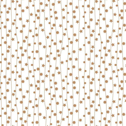 Craft Cotton Co - Starry Night - Twinkle Lights Metallic -
