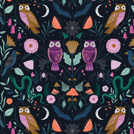 Dashwood Studio - Twilight - Owls - Black - TWIL 2113