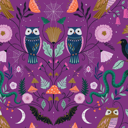 Dashwood Studio - Twilight - Owls - Purple - TWIL 2114