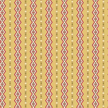 Di Ford-Hall - Cloverdale House - Fat Quarter Pack - Yellow (8) -