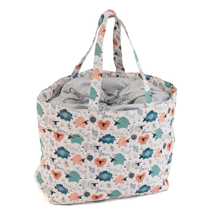 Drawstring Craft Bag | Hobby Gift | Knit Happens - MR4724\625