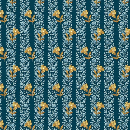Edyta Sitar | Beach House | Blue Poppy | Midnight - 1166 - B