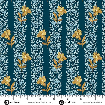Edyta Sitar | Beach House | Blue Poppy | Midnight - 1166 - B