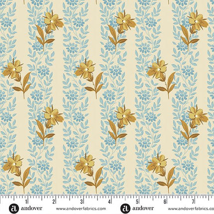 Edyta Sitar | Beach House | Blue Poppy | Sand - 1166 - L