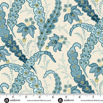 Edyta Sitar | Beach House | Ribbon Glass | Linen - 1165 - L