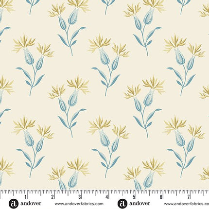 Edyta Sitar | Beach House | Sea Lavender | Cream - 1172 - L