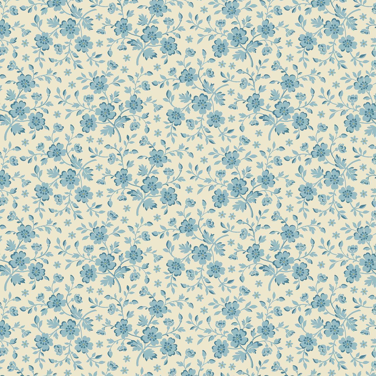 Blue Escape Getaway Teal - Edyta Sitar - PER QUARTER METRE Blue Escape Getaway Teal - Edyta Sitar - PER QUARTER METRE