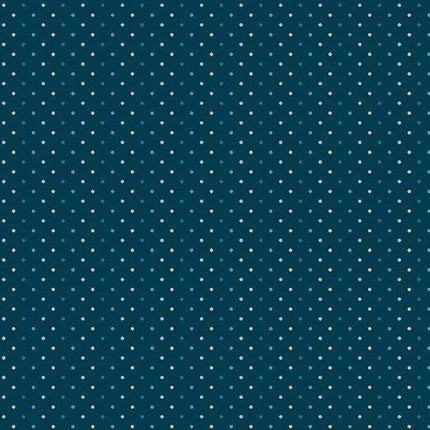 Edyta Sitar - Blue Escape - Poppy Seed - Indigo - A-9962-B