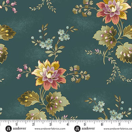 Edyta Sitar | Dahlia | Cardinal Flower | Dusk - 1373 - T