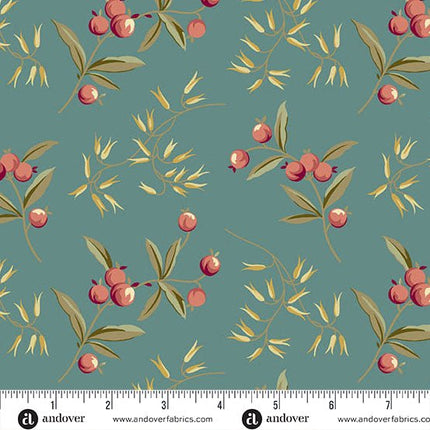 Edyta Sitar | Dahlia | Coralberry | Sage - 1375 - T