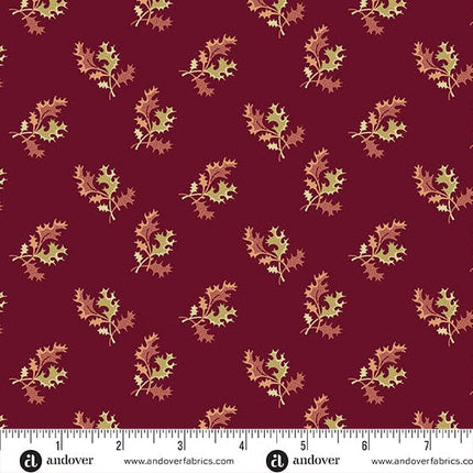 Edyta Sitar | Dahlia | Holly Berry | Cranberry - 1377 - R