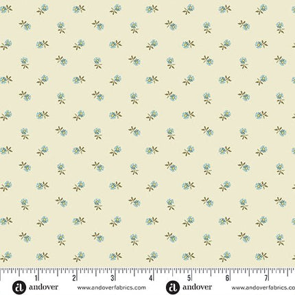 Edyta Sitar | Dahlia | Pincushion Flower | Linen - 1383 - L