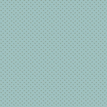 Edyta Sitar | Dahlia | Pincushion Flower | Sky Blue - §383 - LB