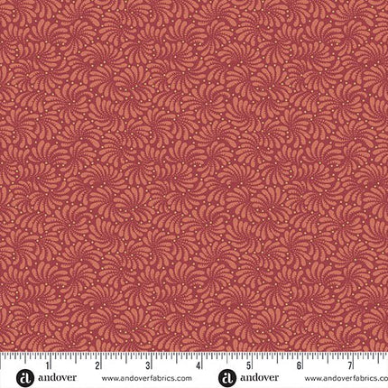Edyta Sitar | Dahlia | Sagebrush | Blood Orange - 1378 - R