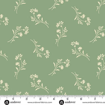 Edyta Sitar | Sewing Basket | Petunia | Jade - 949-G
