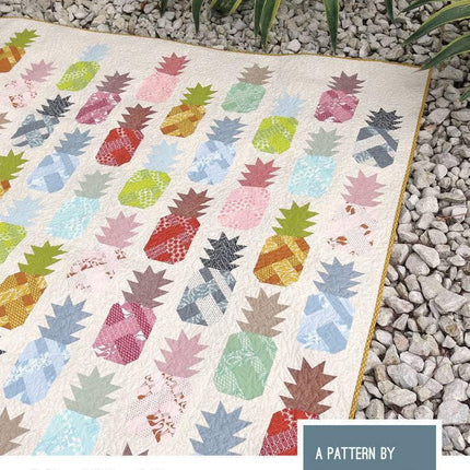 Elizabeth Hartman - Pineapple Farm - Quilt & Pillow Pattern - EH-030