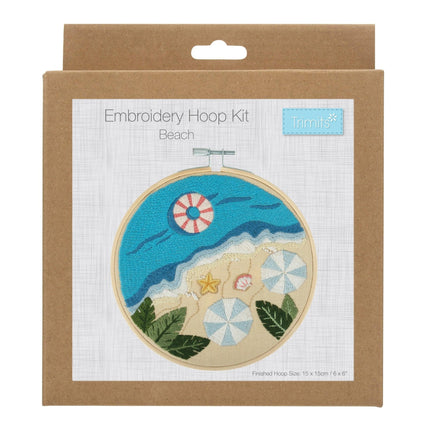 Embroidery Kit with Hoop | Beach - TCK048