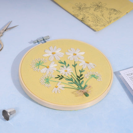 Embroidery Kit with Hoop | Daisies - TCK052