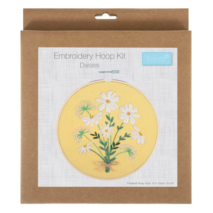 Embroidery Kit with Hoop | Daisies - TCK052