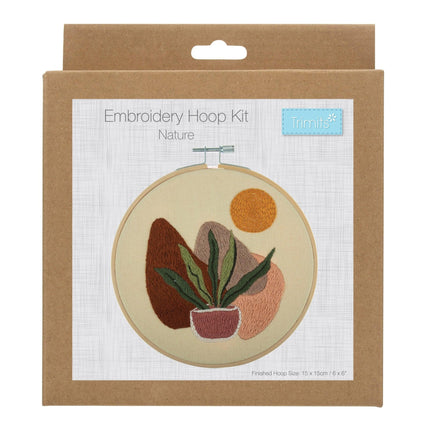 Embroidery Kit with Hoop | Nature - TCK049