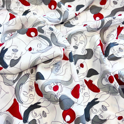Faces Viscose | Ivory - ANA026|C