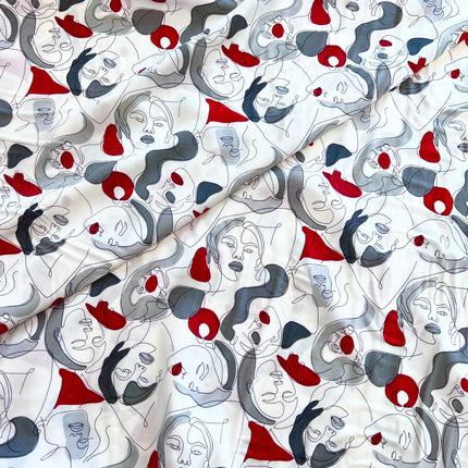 Faces Viscose | Ivory - ANA026|C