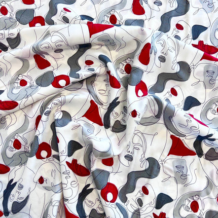 Faces Viscose | Ivory - ANA026|C