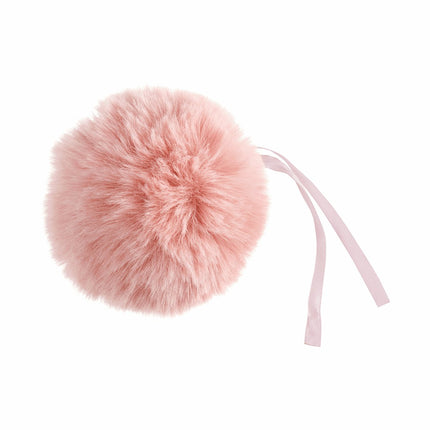 Faux Fur Pom Pom - Large 12cm - Light Pink - TTPOM12\LTPNK