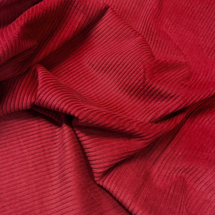 Finnella Washed Corduroy | 5 Whale | Dark Red - Hollies Haberdashery UK