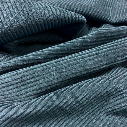 Finnella Washed Corduroy | 5 Whale | Teal - Hollies Haberdashery UK