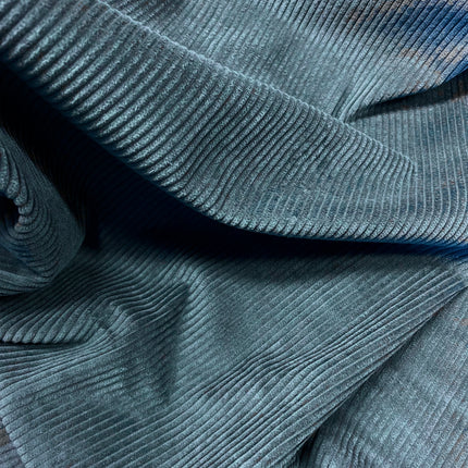 Finnella Washed Corduroy | 5 Whale | Teal - Hollies Haberdashery UK