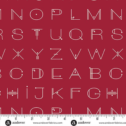 Giucy Giuce Fabric | Scrawl | Fat Quarter Pack (20) - 
