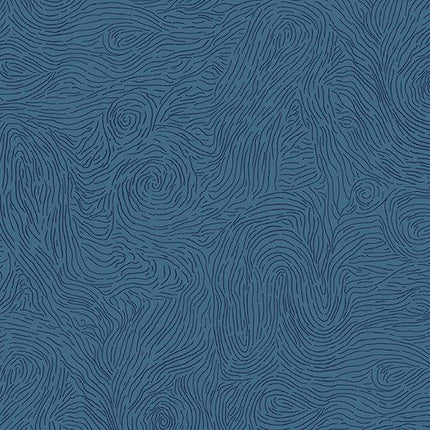 Giucy Giuce Fabric | Sleuth | Whorls | Blue Moon - 771-B