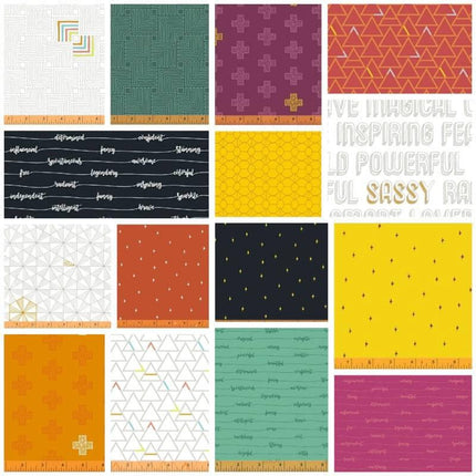 Good Vibes Only - Fat Quarter Pack (15) -