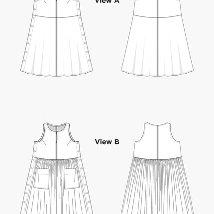 Grainline Studio - Austin Dress 0-18 - 13005