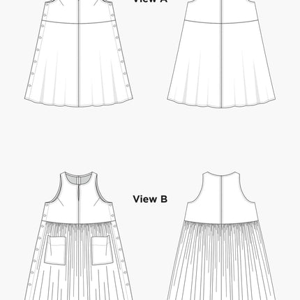 Grainline Studio - Austin Dress 14-32 - 13005
