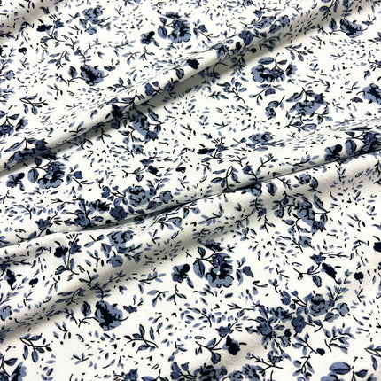 Gretchin Blooms Viscose Jersey - Hollies Haberdashery UK