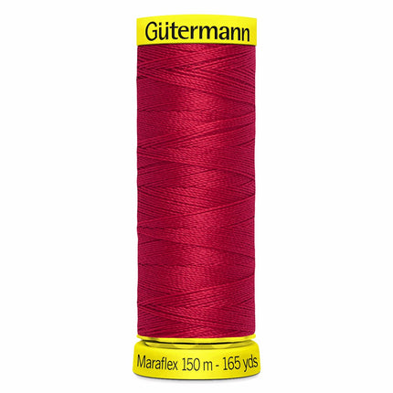 Gutermann 150m Maraflex Stretch Jersey Thread - 156 Red - 777000\156