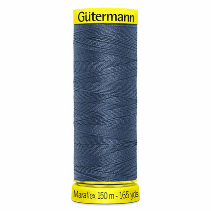 Gutermann 150m Maraflex Stretch Jersey Thread - 435 Steel Blue - 777000\435