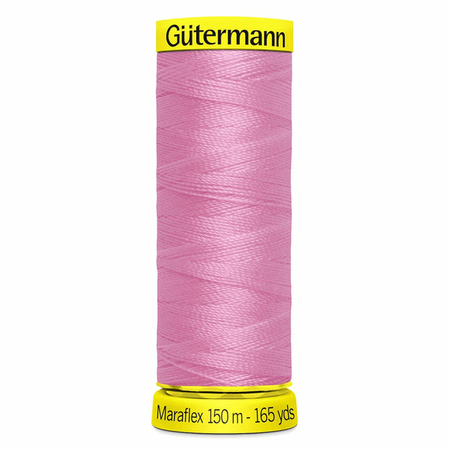 Gutermann 150m Maraflex Stretch Jersey Thread - 663 Rose Pink - 777000\663