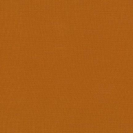 H23 | Robert Kaufman - KONA Cotton Solid - 857 Roasted Pecan (93cm end of bolt) - K857R